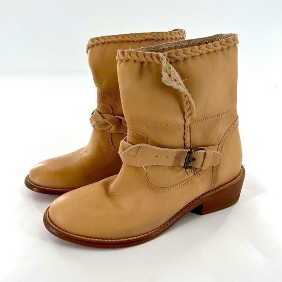 Musse & Cloud Women's Kimber Chelsea Boot Tan Leather Size 6 - Picture 13 of 13